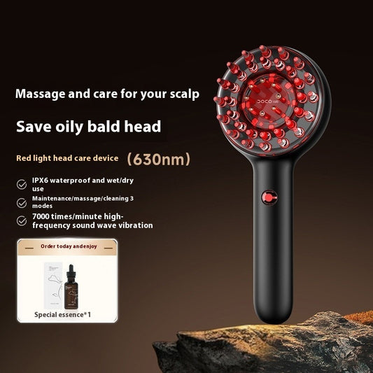 Red Light Scalp Care Scalp Cleaning Vibration Massage